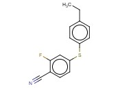 4-(4-ETHYLPHENYLTHIO)-<span class='lighter'>2-FLUOROBENZONITRILE</span>