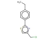 4-(CHLOROMETHYL)-2-(4-ETHYLPHENYL)-1,3-THIAZOLE