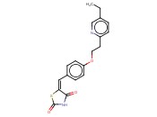 5-(4-(2-(5-乙基吡啶-2-基)乙氧基)苯<span class='lighter'>亚</span><span class='lighter'>甲基</span>)噻唑烷-2,4-二酮
