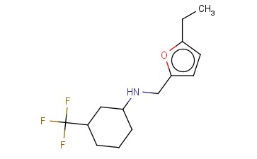 N-[(5-ETHYLFURAN-2-YL)METHYL]-3-(TRIFLUOROMETHYL)CYCLOHEXAN-1-AMINE