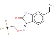 6-ETHYL-1H-INDOLE-2,3-DIONE 3-[O-(2,2,2-TRIFLUORO-ETHYL)-OXIME]
