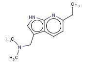 6-乙基-N,N-二甲基-1H-吡咯并[2,3-B]<span class='lighter'>吡啶</span>-3-<span class='lighter'>甲</span><span class='lighter'>胺</span>