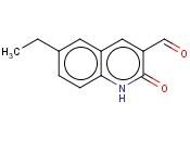 6-ETHYL-1,2-DIHYDRO-2-OXO-3-<span class='lighter'>QUINOLINECARBOXALDEHYDE</span>