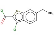 3-<span class='lighter'>氯</span>-6-<span class='lighter'>乙基</span><span class='lighter'>苯</span>并[b]噻吩-2-<span class='lighter'>甲</span><span class='lighter'>酰</span><span class='lighter'>氯</span>