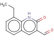 8-ETHYL-1,2-DIHYDRO-2-OXO-3-<span class='lighter'>QUINOLINECARBOXALDEHYDE</span>