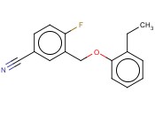 3-(2-ETHYLPHENOXYMETHYL)-<span class='lighter'>4-FLUOROBENZONITRILE</span>
