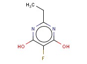 4,6-DIHYDROXY-2-ETHYL-5-FLUOROPYRIMIDINE