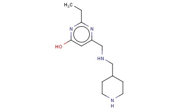 2-ETHYL-6-([(PIPERIDIN-4-YLMETHYL)-AMINO]-METHYL)-PYRIMIDIN-4-OL