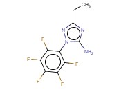 5-ETHYL-2-(PERFLUOROPHENYL)-2H-1,2,4-TRIAZOL-3-AMINE