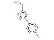 3-(4-CHLOROPHENYL)-5-ETHYL-1,2,4-OXADIAZOLE