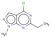 4-CHLORO-6-ETHYL-1-METHYL-1H-PYRAZOLO[3,4-D]PYRIMIDINE
