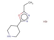 PIPERIDINE, 4-(5-ETHYL-1,3,4-OXADIAZOL-2-YL)-, HYDROBROMIDE