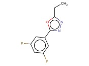 2-(3,5-DIFLUORO-PHENYL)-5-ETHYL-[1,3,4]OXADIAZOLE