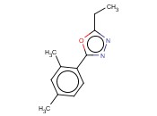 2-(2,4-DIMETHYL-PHENYL)-5-ETHYL-[1,3,4]OXADIAZOLE