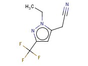 [1-ETHYL-3-(TRIFLUOROMETHYL)-1H-PYRAZOL-5-YL]ACETONITRILE