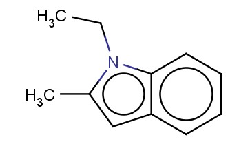 1-乙基-2-甲基<span class='lighter'>吲哚</span>
