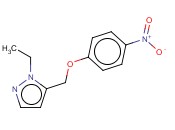 1-ETHYL-5-[(4-NITROPHENOXY)METHYL]-1H-PYRAZOLE