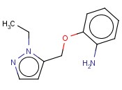 2-[(1-ETHYL-1H-PYRAZOL-5-YL)METHOXY]ANILINE