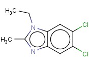 5,6-二<span class='lighter'>氯</span>-1-乙基-2-<span class='lighter'>甲基</span><span class='lighter'>苯并咪唑</span>