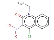 4-CHLORO-1-ETHYL-3-NITROQUINOLINE-2-ONE