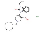 1-[1-(环辛基<span class='lighter'>甲基</span>)-1,2,3,6-四氢-5-(羟基<span class='lighter'>甲基</span>)-4-<span class='lighter'>吡啶基</span>]-3-乙基-1,3-二氢-2H-苯并咪唑-2-酮