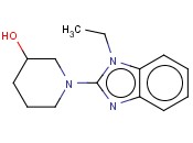 1-(1-乙基-1H-<span class='lighter'>苯并咪唑</span>-2-基)-3-哌啶醇