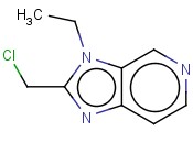 2-(CHLOROMETHYL)-3-ETHYL-3H-IMIDAZO[4,5-C]PYRIDINE