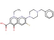 7-(4-BENZYLPIPERAZIN-1-YL)-1-ETHYL-6-FLUORO-4-OXO-1,8-NAPHTHYRIDINE-3-CARBOXYLIC ACID