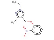 1-ETHYL-3-METHYL-4-[(2-NITROPHENOXY)METHYL]-1H-PYRAZOLE