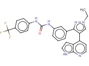 3-[3-(1-ETHYL-4-(1H-PYRROLO[2,3-B]PYRIDIN-4-YL)-1H-PYRAZOL-3-YL)PHENYL]-1-[4-(TRIFLUOROMETHYL)PHENYL]UREA