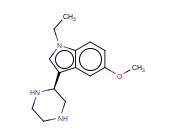 3-((2S)PIPERAZIN-2-YL)-1-ETHYL-5-<span class='lighter'>METHOXYINDOLE</span>