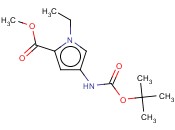 METHYL 4-(TERT-BUTOXYCARBONYLAMINO)-1-ETHYL-1H-PYRROLE-2-CARBOXYLATE