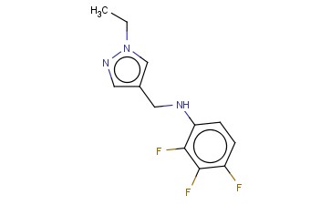 N-[(1-ETHYL-1H-PYRAZOL-4-YL)METHYL]-2,3,4-TRIFLUOROANILINE