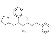 (S)-1-<span class='lighter'>PYRROLIDIN</span>-2-(N-<span class='lighter'>CBZ</span>-N-METHYL)<span class='lighter'>AMINO-2-PHENYL-ETHANE</span>