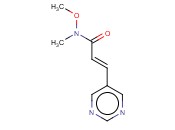 (E)-N-METHOXY-N-METHYL-3-(PYRIMIDIN-5-YL)ACRYLAMIDE