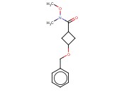 3-(BENZYLOXY)-N-METHOXY-N-METHYLCYCLOBUTANECARBOXAMIDE
