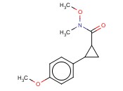 N-METHOXY-2-(4-METHOXYPHENYL)-N-METHYLCYCLOPROPANECARBOXAMIDE