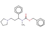 1-PYRROLIDIN-3-PHENYL-3-(N-CBZ-N-METHYL)<span class='lighter'>AMINO</span>-ETHANE
