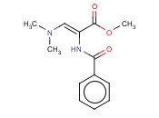 甲基(z)-2-<span class='lighter'>苯</span><span class='lighter'>甲</span>酰<span class='lighter'>氨基</span>-3-<span class='lighter'>二甲</span><span class='lighter'>氨基</span>丙烯酸