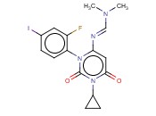 MethaniMidaMide, N'-[1-cyclopropyl-3-(2-fluoro-4-iodophenyl)-1,2,3,6-tetrahydro-2,6-dioxo-4-pyriMidinyl]-N,N-diMethyl-