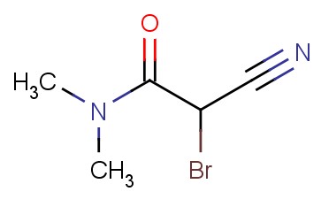 2-(N,N-二甲基氨基<span class='lighter'>甲</span><span class='lighter'>酰</span>基)-2-溴<span class='lighter'>乙</span><span class='lighter'>腈</span>