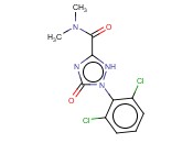 1-(2,6-DICHLOROPHENYL)-2,5-DIHYDRO-5-OXO-1H-1,2,4-TRIAZOLE-3-CARBOXYLIC ACID DIMETHYLAMIDE