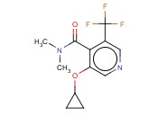 3-CYCLOPROPOXY-N,N-DIMETHYL-5-(TRIFLUOROMETHYL)<span class='lighter'>ISONICOTINAMIDE</span>