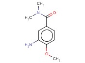 3-<span class='lighter'>氨基</span>-4-<span class='lighter'>甲</span>氧基-N,N-<span class='lighter'>二甲</span>基<span class='lighter'>苯</span>甲酰胺