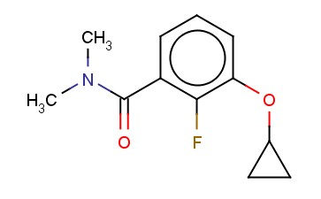 3-CYCLOPROPOXY-2-FLUORO-N,N-DIMETHYLBENZAMIDE