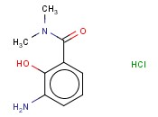 BENZAMIDE, 3-<span class='lighter'>AMINO-2-HYDROXY</span>-N,N-DIMETHYL-, <span class='lighter'>HYDROCHLORIDE</span>