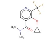 3-CYCLOPROPOXY-N,N-DIMETHYL-2-(TRIFLUOROMETHYL)<span class='lighter'>ISONICOTINAMIDE</span>