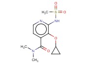 3-CYCLOPROPOXY-N,N-DIMETHYL-2-(METHYLSULFONAMIDO)<span class='lighter'>ISONICOTINAMIDE</span>