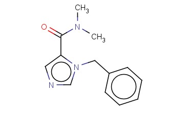 N, <span class='lighter'>N-</span><span class='lighter'>二甲基</span>-1-<span class='lighter'>苄基</span>-<span class='lighter'>1H-</span><span class='lighter'>咪唑</span>-5-<span class='lighter'>甲酰胺</span>