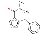 N,N-DIMETHYL 1-BENZYL-1H-IMIDAZOLE-5-<span class='lighter'>CARBOXAMIDE</span>